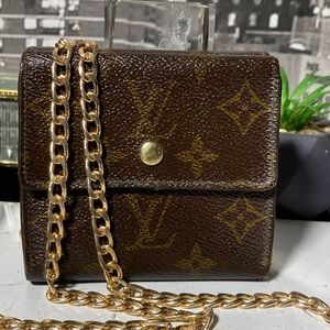 Authentic Louis Vuitton Monogram Elise Wallet